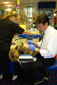 Dr.C and a patient