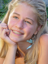 Jillian with braces